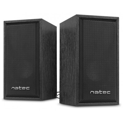 ALTAVOCES NATEC PANTHER 6W RMS 2.0 USB NEGRO en Huesoi