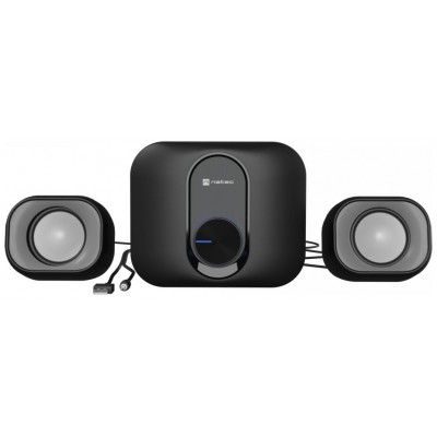 ALTAVOCES 2.1 NATEC PUG 11W RMS NEGRO en Huesoi
