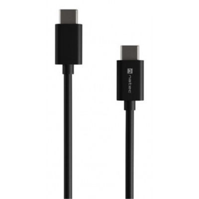 CABLE 2.0 NATEC USB-C MACHO/MACHO PD 100W 2M NEGRO RETAIL en Huesoi