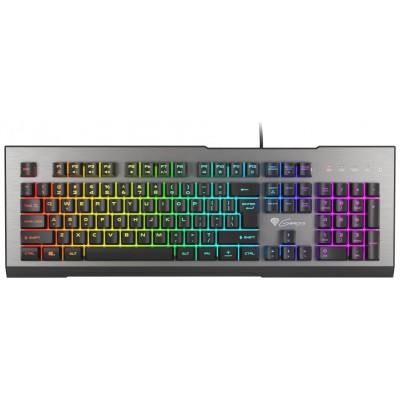 TECLADO GAMING GENESIS RHOD 500 RGB RETROILUMINADO ALUMINIO en Huesoi