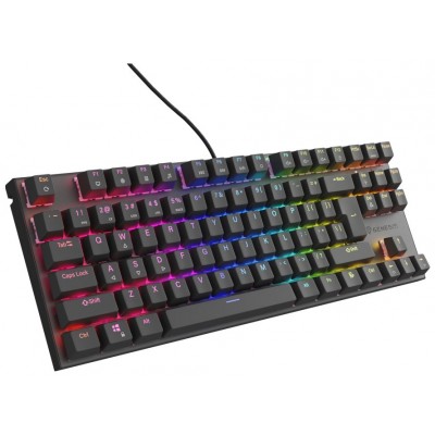 TECLADO GAMING GENESIS THOR 303 TKL RGB NEG MECANIC SWITCH PEACH SILEN HOT SWAP en Huesoi