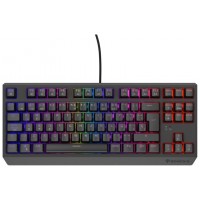 TECLADO GAMING GENESIS THOR230 TKL RGB MECANICO NEGRO SWITCH OUTEMUROJO HOT SWAP en Huesoi