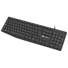 TECLADO NATEC NAUTILUS SLIM LAYOUT 106 TECLAS NEGRO en Huesoi