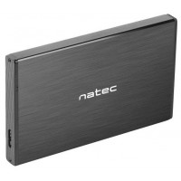 CAJA EXTERNA NATEC RHINO GO DISCO DURO 2,5" USB 3.0 SATA NEGRA en Huesoi