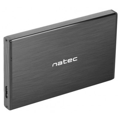 CAJA EXTERNA NATEC RHINO GO DISCO DURO 2,5" USB 3.0 SATA NEGRA en Huesoi