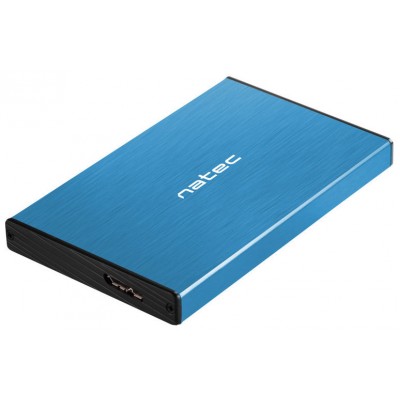 CAJA EXTERNA NATEC RHINO GO DISCO DURO 2,5" USB 3.0 SATA AZUL en Huesoi