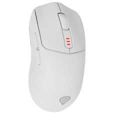 RATON GAMING GENESIS ZIRCON 500 INALAMBRICO/CABLE SENSOR PMW3325 10.000 DPI WH en Huesoi