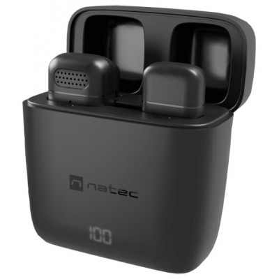 MICROFONO PARA SMARTPHONE NATEC HOPPER LAVALIER WIRELESS LIGHTNING en Huesoi