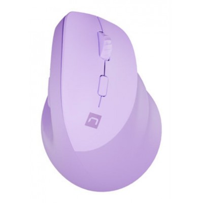 RATON NATEC CRAKE 2 INALAMBRICO VERTICAL BT 5.2 + 2.4GHZ 2400 DPI COLOR LAVANDA en Huesoi