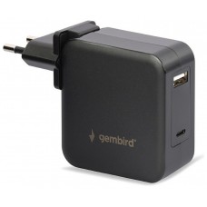 CARGADOR UNIVERSAL PARA PORTATIL GENBIRD 60W NEGRO en Huesoi