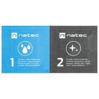 TOALLITAS DESINFECTANTES NATEC RACOON WET-DRY PACK 50 UDS en Huesoi