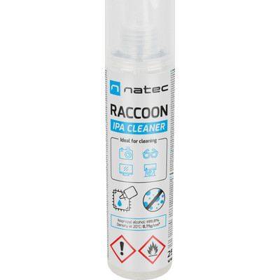 ALCOHOL ISOPROPILICO NATEC RACCOON IPA CLEANER SPRAY 250ML en Huesoi