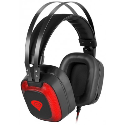 AURICULARES GAMING GENESIS RADON 720 7.1 VIRTUAL MICROFONO INVISIBLE NEGRO en Huesoi