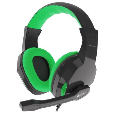 AURICULARES GAMING GENESIS ARGON 100 2.0 MINI JACK NEGRO-VERDE en Huesoi