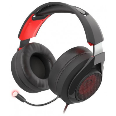 AURICULARES GAMING GENESIS RADON 610 7.1 USB PC,PS4,PS5 y SWITCH NEGRO-ROJO en Huesoi