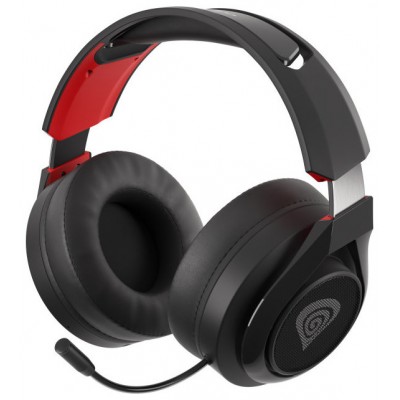AURICULARES GAMING INALAMBRICO GENESIS SELEN 400 2.0 MINI JACK, USB NEGRO-ROJO en Huesoi