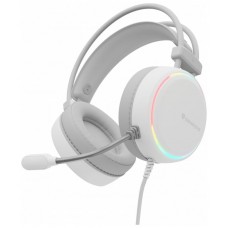 AURICULARES GAMING GENESIS NEON 613 2.0 RGB BLANCOS en Huesoi