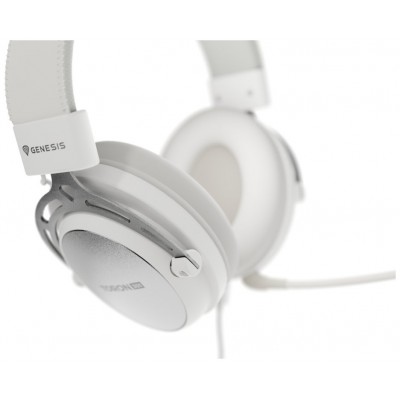 AURICULARES GAMING GENESIS TORON 301 BLANCO en Huesoi