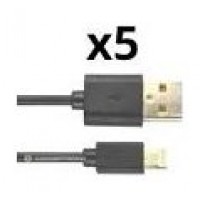 KIT 5 UNIDADES CABLE LIGHTING NORTESS IPHONE 5  6/7/8/ en Huesoi