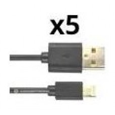 KIT 5 UNIDADES CABLE LIGHTING NORTESS IPHONE 5 6/7/8/ en Huesoi