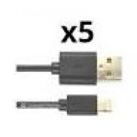 KIT 5 UNIDADES CABLE LIGHTING NORTESS IPHONE 5 6/7/8/ en Huesoi