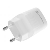 CARGADOR NATEC RIBERA GAN 30W PD3.0 QC3.0 1XUSB-A + 1XUSB-C BLANCO en Huesoi