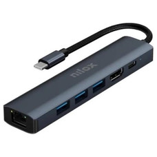 NILOX Docking Station Usb C 6 en 1 en Huesoi