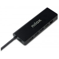 Nilox Docking Station UsbC 8 EN 1 Dual 4K 1000Mbps en Huesoi
