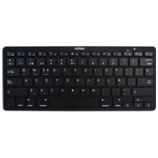 Nilox Teclado NXKB01B Bluetooh, Negro en Huesoi
