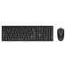 NILOX Kit Teclado+raton NXKME0011 Usb NEgro en Huesoi