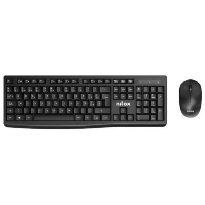Nilox NXKMWE012 Kit teclado + ratón Wireless en Huesoi