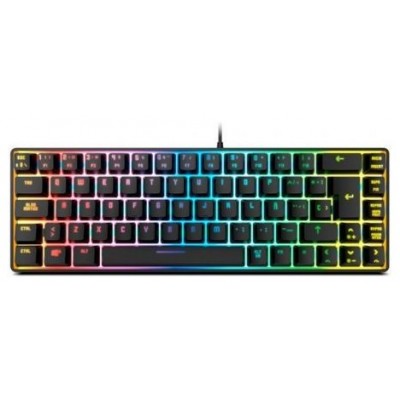 KROM KALISTA | Teclado mini RGB membrana en Huesoi
