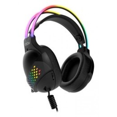 KROM Auricular Gaming KLAIM RGB LED en Huesoi