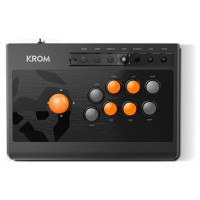 Krom Gamepad Arcade Kumite Multiplataforma en Huesoi