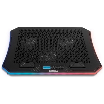 BASE REFRIGERACION KROM KOOLER RGB LAPTOP COOLING BASE en Huesoi