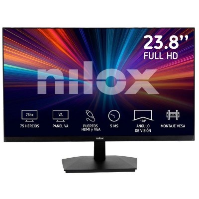 NILOX NXM24FHD111 Monitor 24"VA 100H HDMI DP peanV en Huesoi
