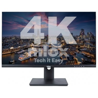 MONITOR 27" NILOX NXM274KD11  IPS 4K 350 2HDMI DP USB 5MS (Espera 4 dias) en Huesoi