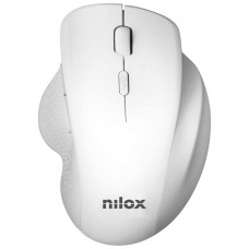 Nilox Ratón Wireless 3200 DPI, 2.4G, Blanco en Huesoi