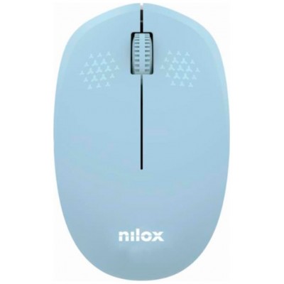 Nilox Ratón Wireless, 1000 DPI, 3 botones, Azul en Huesoi