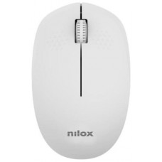 Nilox Ratón Wireless, 1000 DPI, 3 botones, Gris en Huesoi