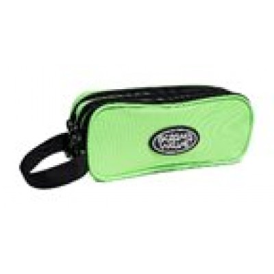 OCW ESTUCHE 3 CREMALLERAS VERDE NEON en Huesoi