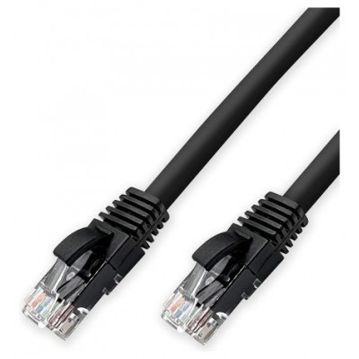 EWENT CABLE CAT.6 U/UTP, CCA, AWG24/1 LSZH NEGRO 3M (Espera 4 dias) en Huesoi