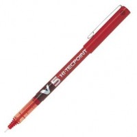 BOLIGRAFO ROLLER TINTA LIQUIDA V5 ROJO PILOT BX-V5-R (MIN12) (Espera 4 dias) en Huesoi