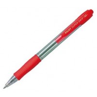 BOLIGRAFO RETRACTIL SUPERGRIP 1.0MM ROJO PILOT BPGP-10R-M-R (MIN12) (Espera 4 dias) en Huesoi