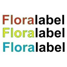 Floralabels Banner para ventanas 297 x 1320 mm, autoadhesivo, impermeable, calidad L1 extraible en Huesoi