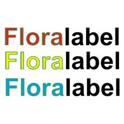 Floralabels Banner para ventanas 297 x 1320 mm, autoadhesivo, impermeable, calidad L1 extraible en Huesoi