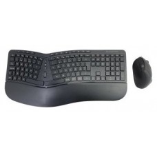 TECLADO Y MOUSE CONCEPTRONIC WIRELESS ERGONOMICO en Huesoi