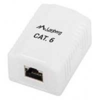 ROSETA DE SUPERFICIE LANBERG CAT.6 FTP 1X TOMA RJ45 BLANCO en Huesoi