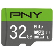 MEMORIA SD MICRO 32GB  PNY Elite microSDHC UHS-I Clase en Huesoi