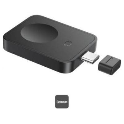 OS-BASEUS MAGPRO MAGNETIC WIRELESS CHARGER FOR E-WATCH 2.5W COSMIC BLACK (Espera 4 dias) en Huesoi